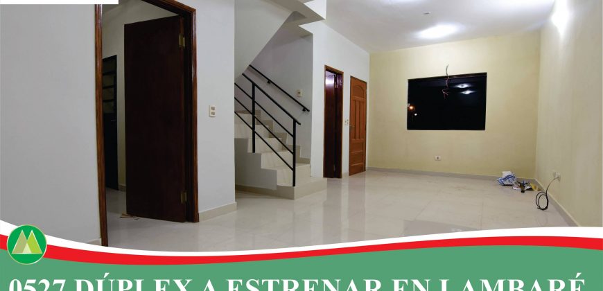 0527 DOS DÚPLEX Y TRES TERRENOS EN LAMBARÉ, BARRIO VALLE YVATE