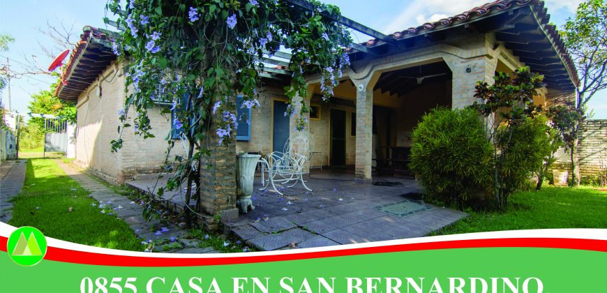 0855 CASA EN SAN BERNARDINO, URBANIZACIÓN PUERTA DEL LAGO