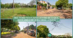 0021 TERRENO EN LUQUE, ZONA ANTIGUA ESTACIÓN DEL TREN
