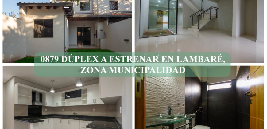 0879 DUPLEX EN LAMBARE, ZONA MUNICIPALIDAD