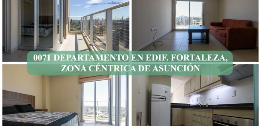 0071 DEPARTAMENTO EN EDIF. FORTALEZA, BARRIO GRAL. DÍAZ
