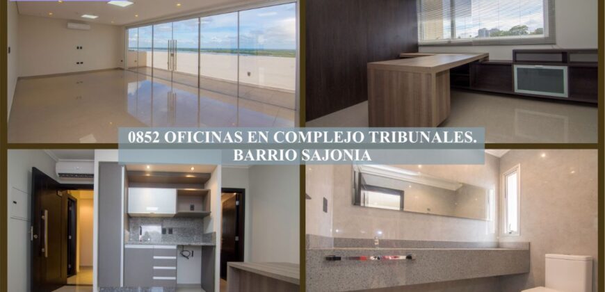 0852 OFICINAS EN COMPLEJO TRIBUNALES, BARRIO SAJONIA
