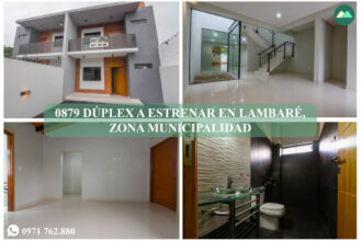 0879 DUPLEX EN LAMBARE, ZONA MUNICIPALIDAD
