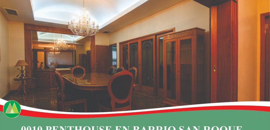 0010 PENTHOUSE EN EDIFICIO CURUPAYTY 2, BARRIO SAN ROQUE