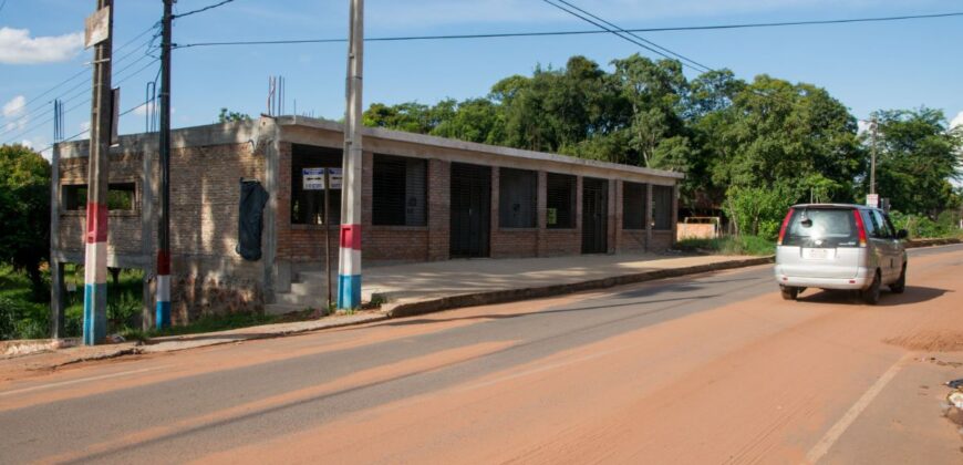 0097 TERRENO Y SALONES COMERCIALES EN ÑEMBY, ZONA ACCESO SUR