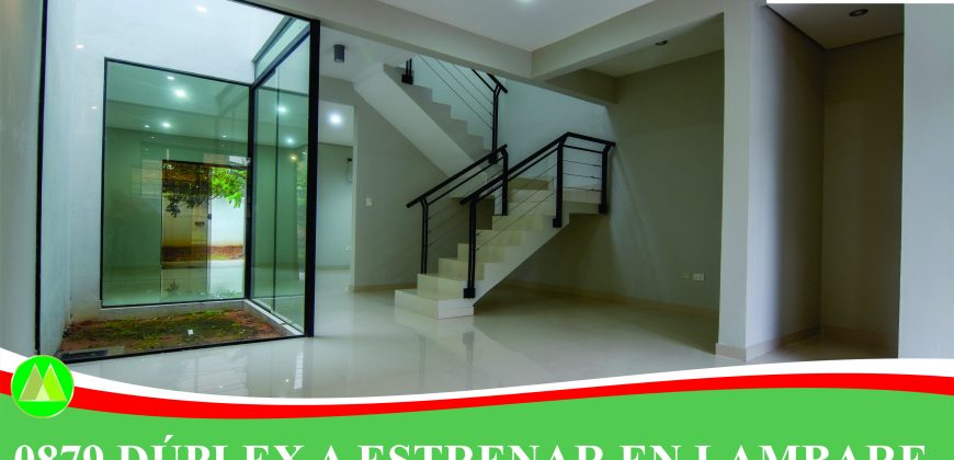 0879 DUPLEX EN LAMBARE, ZONA MUNICIPALIDAD