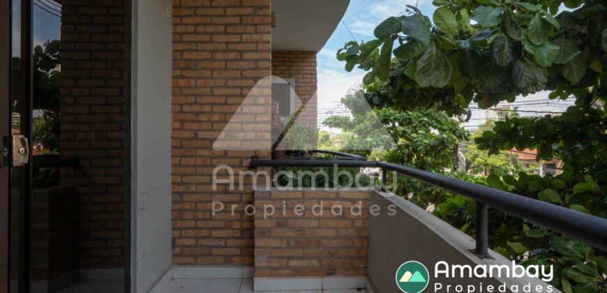 0891 DEPARTAMENTO EN BARRIO MBURUCUYA, ZONA AVDA. SANTÍSIMA TRINIDAD