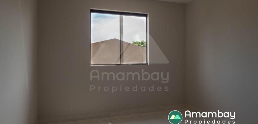 0891 DEPARTAMENTO EN BARRIO MBURUCUYA, ZONA AVDA. SANTÍSIMA TRINIDAD