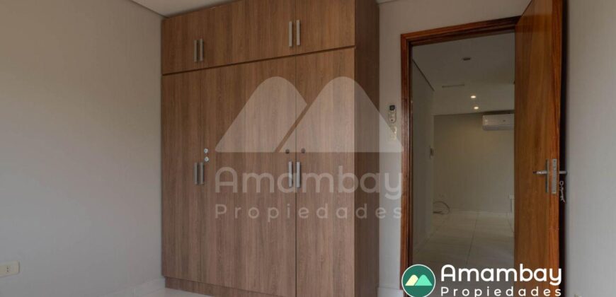 0891 DEPARTAMENTO EN BARRIO MBURUCUYA, ZONA AVDA. SANTÍSIMA TRINIDAD