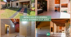 0434 CASA EN LIMPIO, ZONA AVDA. SAN JOSÉ