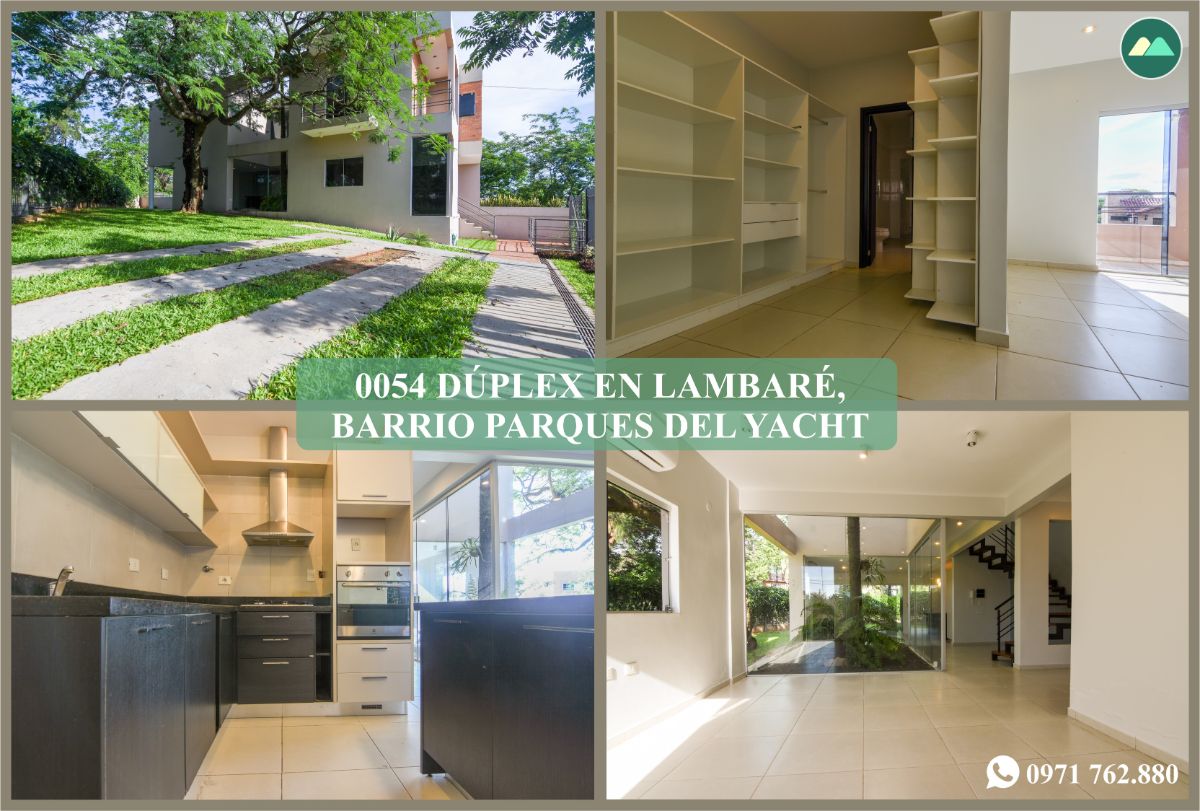 0054 DUPLEX EN LAMBARE, BARRIO PARQUES DEL YACHT