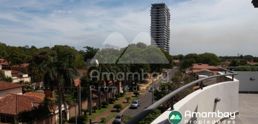 0891 DEPARTAMENTO EN BARRIO MBURUCUYA, ZONA AVDA. SANTÍSIMA TRINIDAD