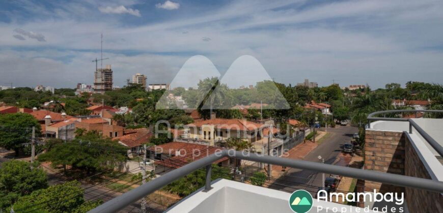 0891 DEPARTAMENTO EN BARRIO MBURUCUYA, ZONA AVDA. SANTÍSIMA TRINIDAD