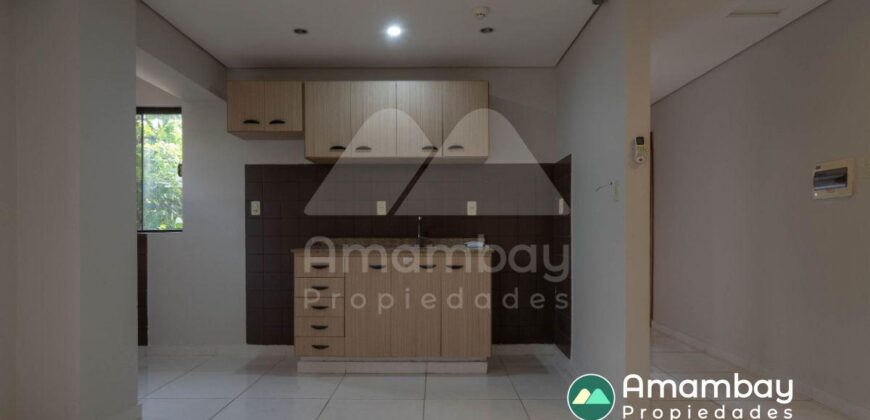 0891 DEPARTAMENTO EN BARRIO MBURUCUYA, ZONA AVDA. SANTÍSIMA TRINIDAD