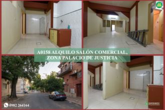 A0158 ALQUILO SALÓN COMERCIAL, BARRIO SAJONIA