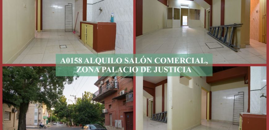 A0158 ALQUILO SALÓN COMERCIAL, BARRIO SAJONIA