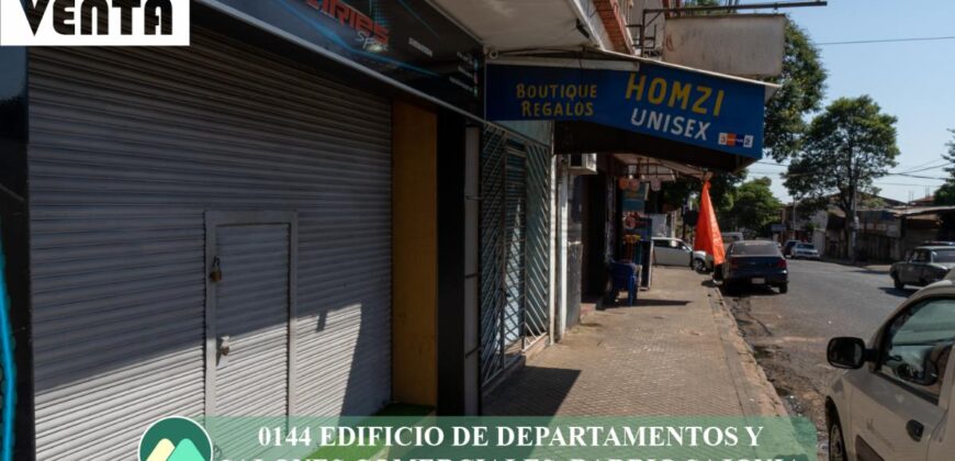 0144 EDIFICIO DE SALONES, OFICINAS Y DPTOS. EN BARRIO SAJONIA