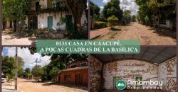 0133 CASA EN CAACUPE, BARRIO GENERAL DÍAZ