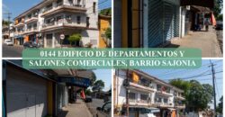 0144 EDIFICIO DE SALONES, OFICINAS Y DPTOS. EN BARRIO SAJONIA