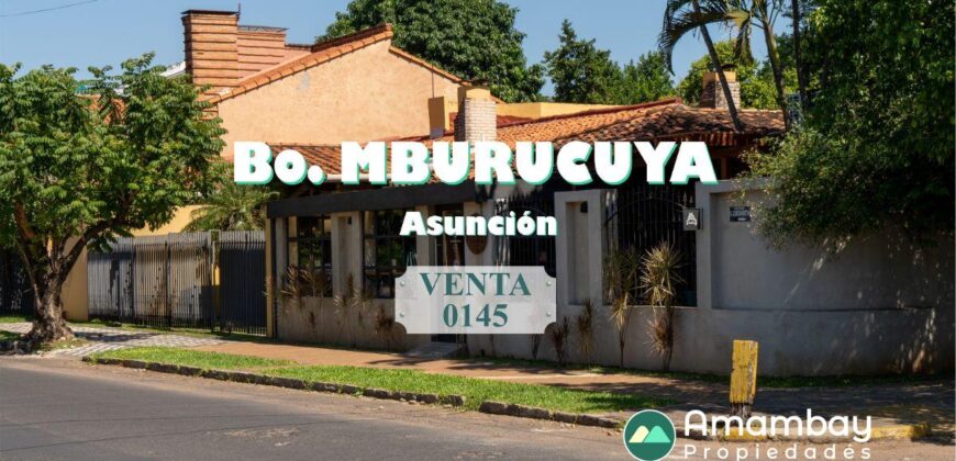 0145 CASA EN BARRIO MBURUCUYA, ZONA AVDA. SANTÍSIMA TRINIDAD