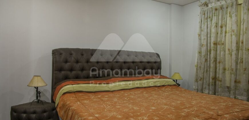 A0103 ALQUILO DEPARTAMENTO AMOBLADO EN LAMBARE, ZONA YACHT Y GOLF CLUB PARAGUAYO
