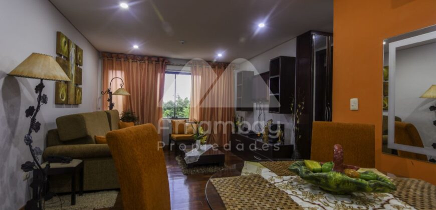 A0103 ALQUILO DEPARTAMENTO AMOBLADO EN LAMBARE, ZONA YACHT Y GOLF CLUB PARAGUAYO