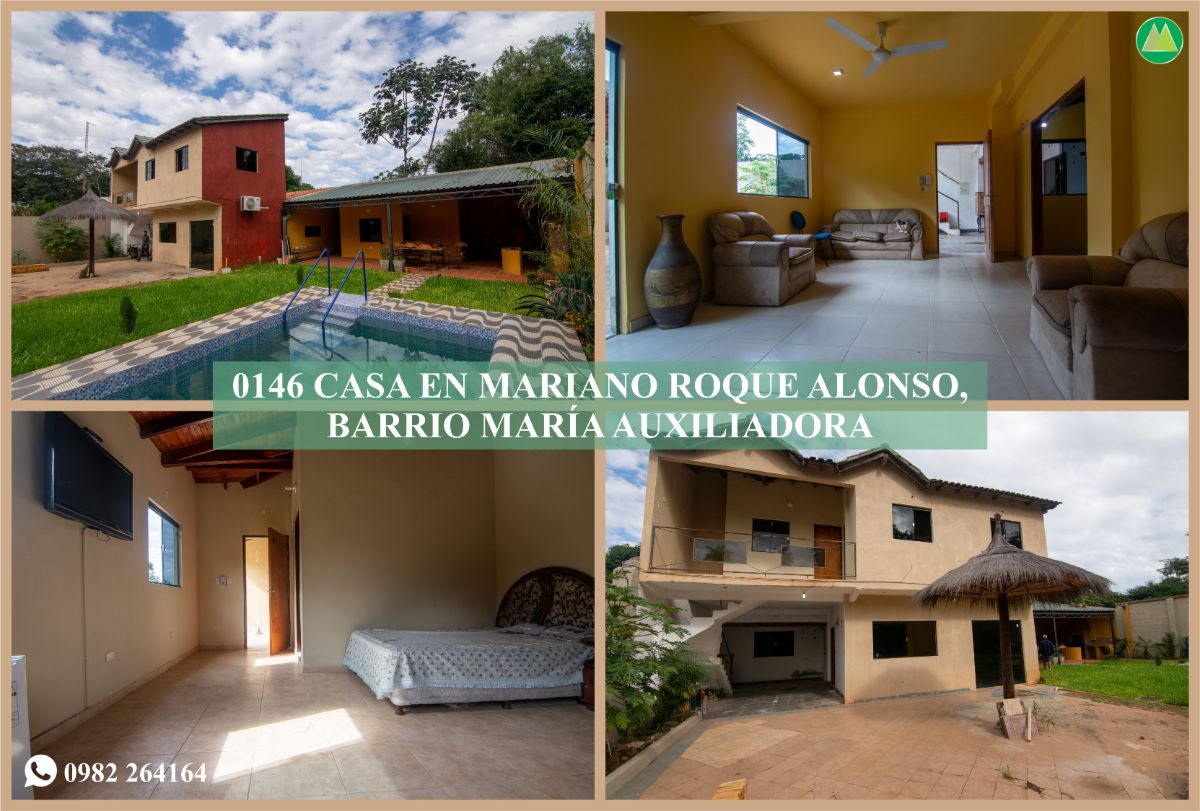 0146 CASA EN MARIANO ROQUE ALONSO, BARRIO MARIA AUXILIADORA