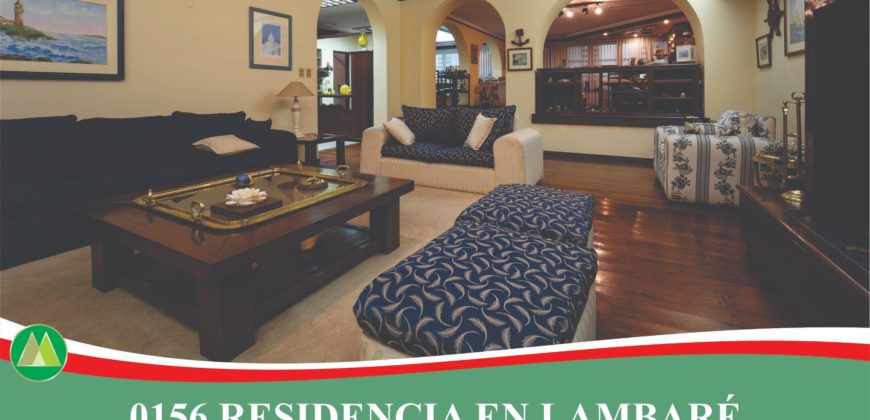 0156 RESIDENCIA EN LAMBARÉ, ZONA YACHT Y GOLF CLUB