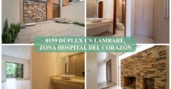 0159 DUPLEX EN LAMBARE, ZONA BALANSA CENTRO MÉDICO