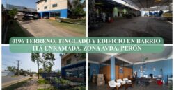 0196 TERRENO, TINGLADO Y EDIFICIO EN ITÁ ENRAMADA, ZONA AVENIDA PERÓN