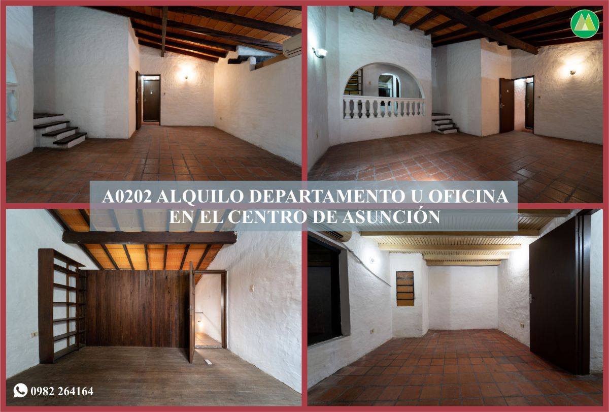 A0202 ALQUILO DEPARTAMENTO U OFICINA, BARRIO LA ENCARNACIÓN