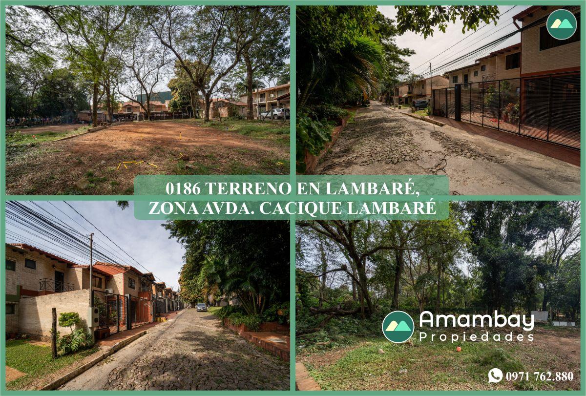 0186 TERRENO EN LAMBARÉ, ZONA AVDA. CACIQUE LAMBARÉ