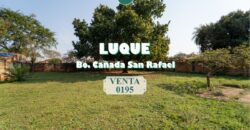 0195 TERRENO EN LUQUE, BARRIO CAÑADA SAN RAFAEL