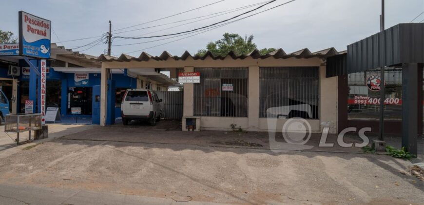 0197 TERRENO Y SALÓN COMERCIAL EN LAMBARÉ, ZONA AVDA. CACIQUE LAMBARÉ