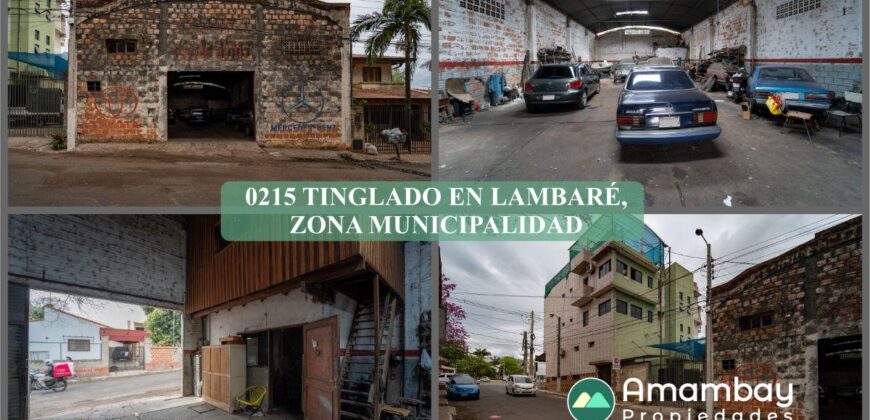 0215 TINGLADO EN LAMBARÉ, ZONA MUNICIPALIDAD