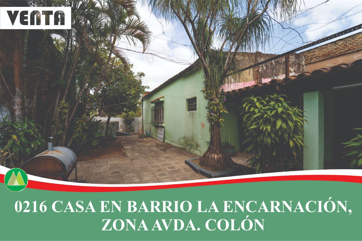 0216 CASA EN BARRIO LA ENCARNACIÓN, ZONA AVDA. COLÓN