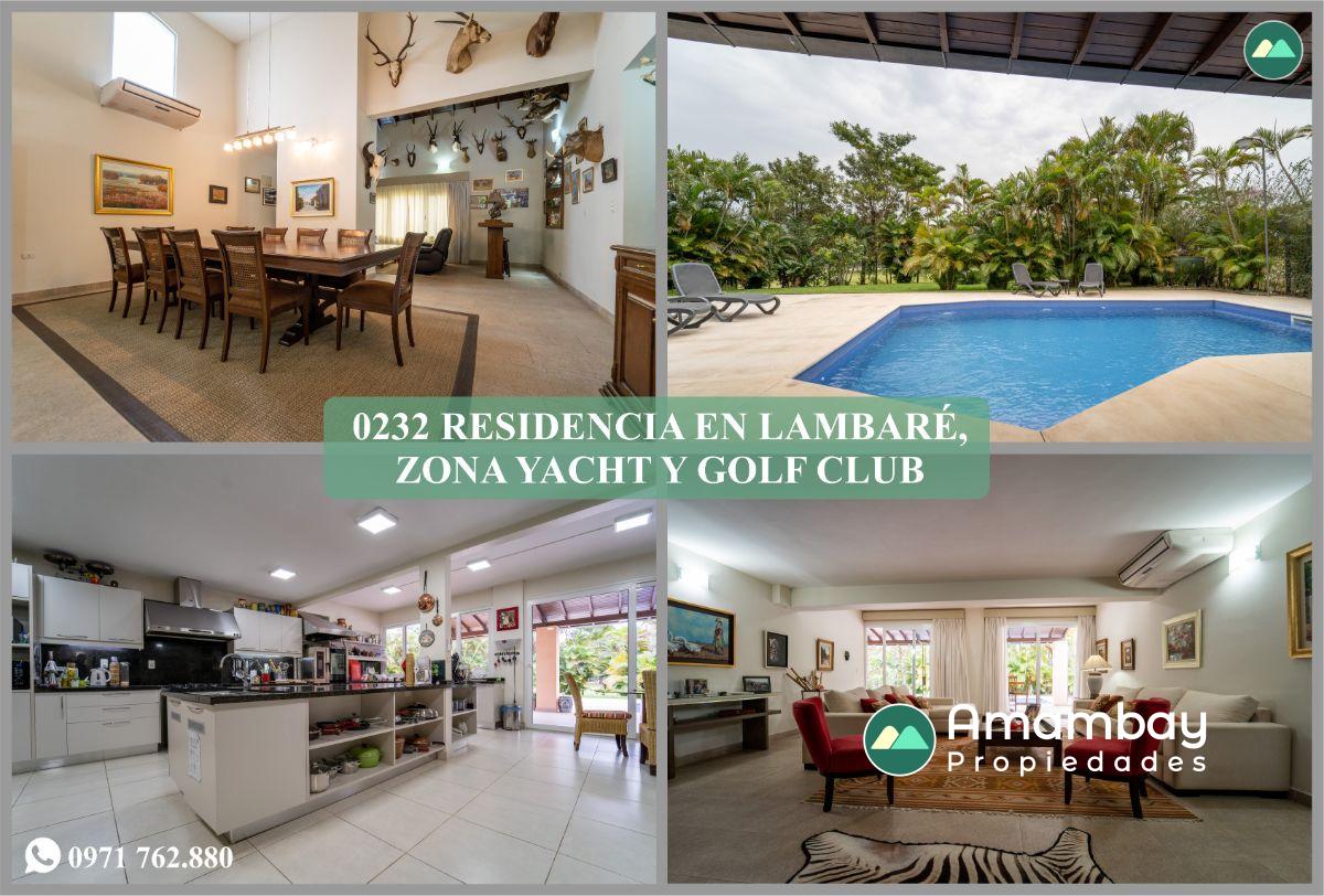 0232 RESIDENCIA EN LAMBARÉ, ZONA YACHT Y GOLF CLUB