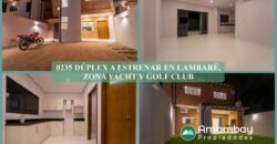 0235 DÚPLEX A ESTRENAR EN LAMBARÉ, ZONA YACHT Y GOLF CLUB