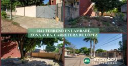 0241 TERRENO EN LAMBARE, ZONA CARRETERA DE LÓPEZ