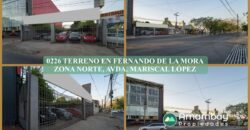 0226 TERRENO EN FERNANDO DE LA MORA, ZONA NORTE