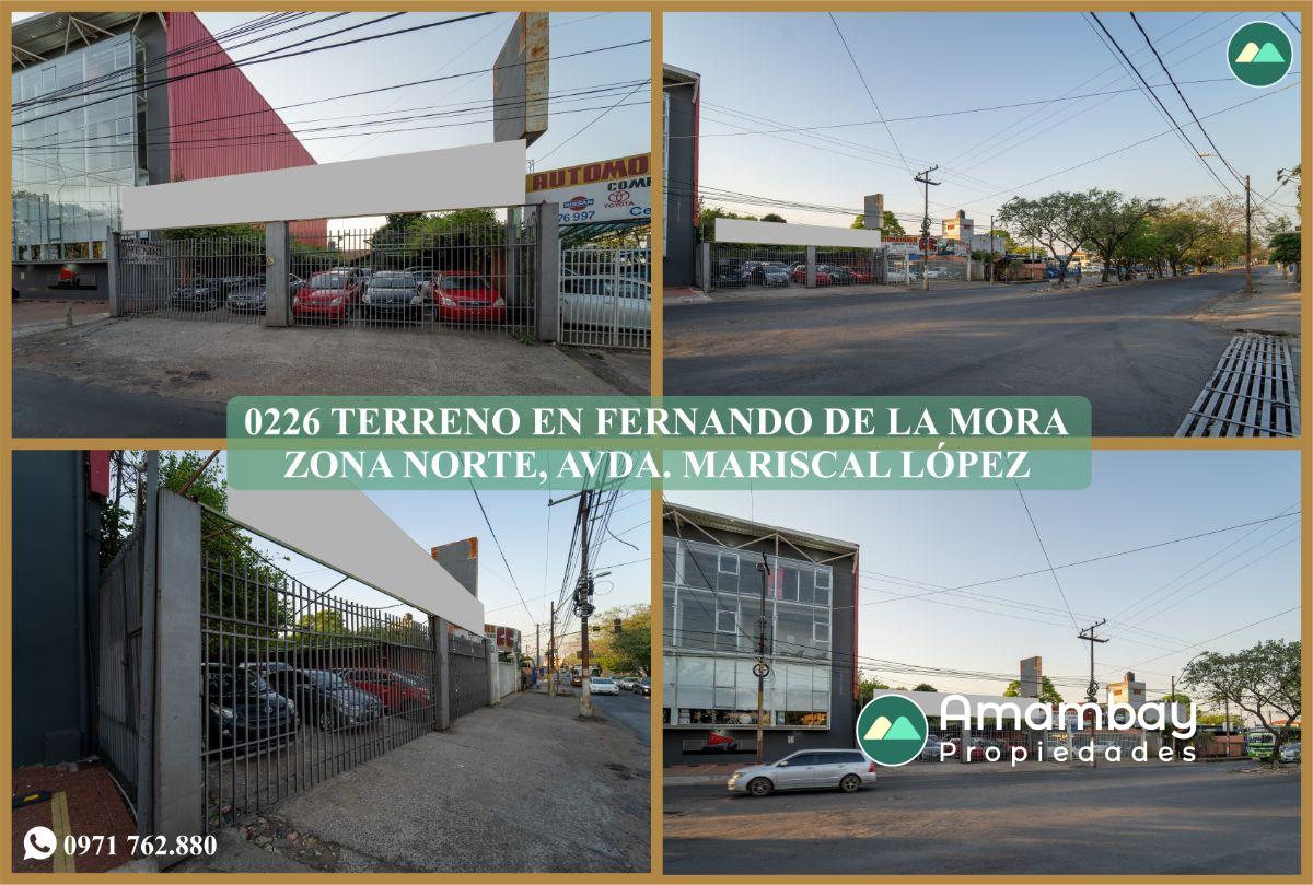 0226 TERRENO EN FERNANDO DE LA MORA, ZONA NORTE