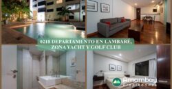 0218 DEPARTAMENTO EN EDIFICIO MACONDO, ZONA YACHT Y GOLF CLUB