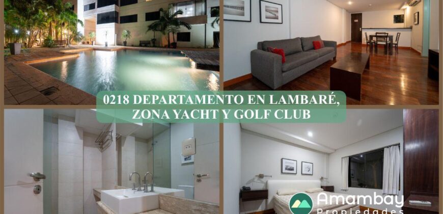0218 DEPARTAMENTO EN EDIFICIO MACONDO, ZONA YACHT Y GOLF CLUB