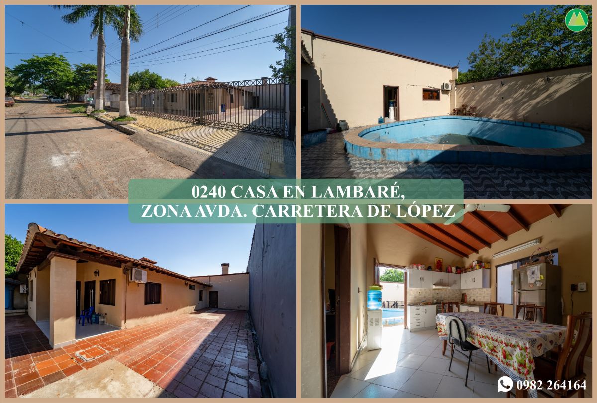 0240 CASA EN LAMBARE, ZONA CARRETERA DE LÓPEZ