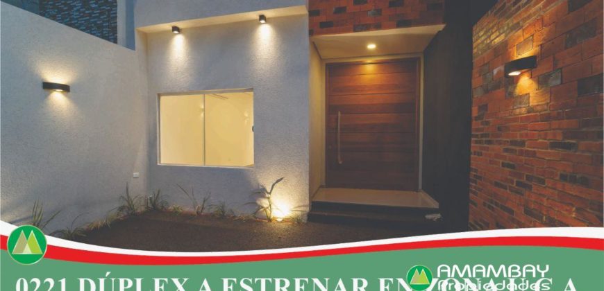 0221 DUPLEX A ESTRENAR, BARRIO SANTA LIBRADA