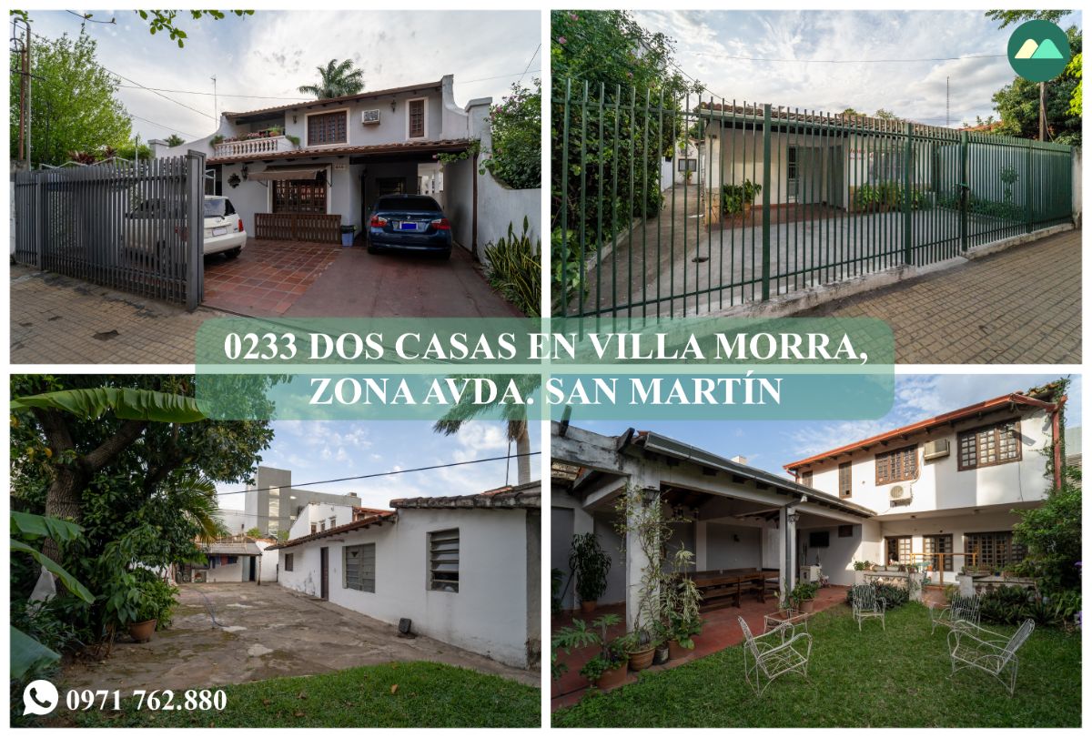 0233 CASA EN BARRIO VILLA MORRA, ZONA AVDA. SAN MARTÍN