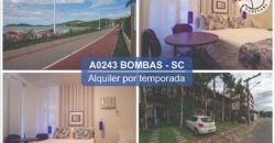 A0243 ALQUILER POR TEMPORADA EN BOMBAS
