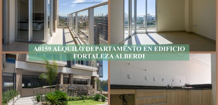 A0159 ALQUILO DEPARTAMENTO EN EDIFICIO FORTALEZA, BARRIO GRAL. DIAZ