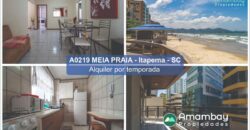 A0219 DEPARTAMENTO EN MEIA PRAIA, ITAPEMA – ALQUILER POR TEMPORADA 
