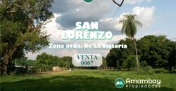 0007 TERRENO EN SAN LORENZO, ZONA AVDA. LA VICTORIA